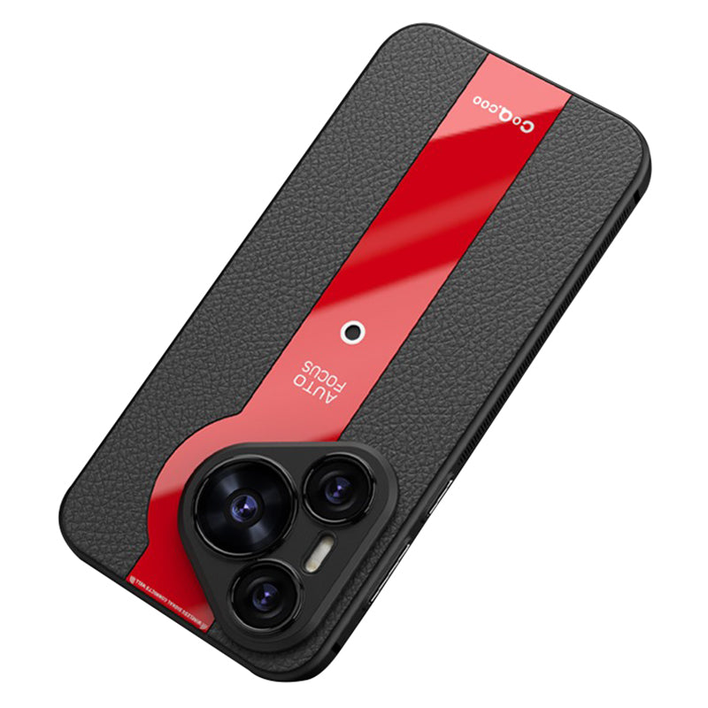 Q.COO For Huawei Pura 70 Case Shockproof PU Leather+TPU+Acrylic Phone Cover Q.COO For Huawei Pura 70 Case Shockproof PU Leather+TPU+Acrylic Phone Cover